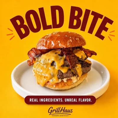 Social Square ad style example