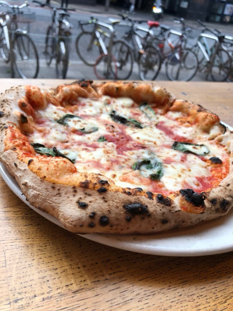 Before: Neapolitan margherita pizza