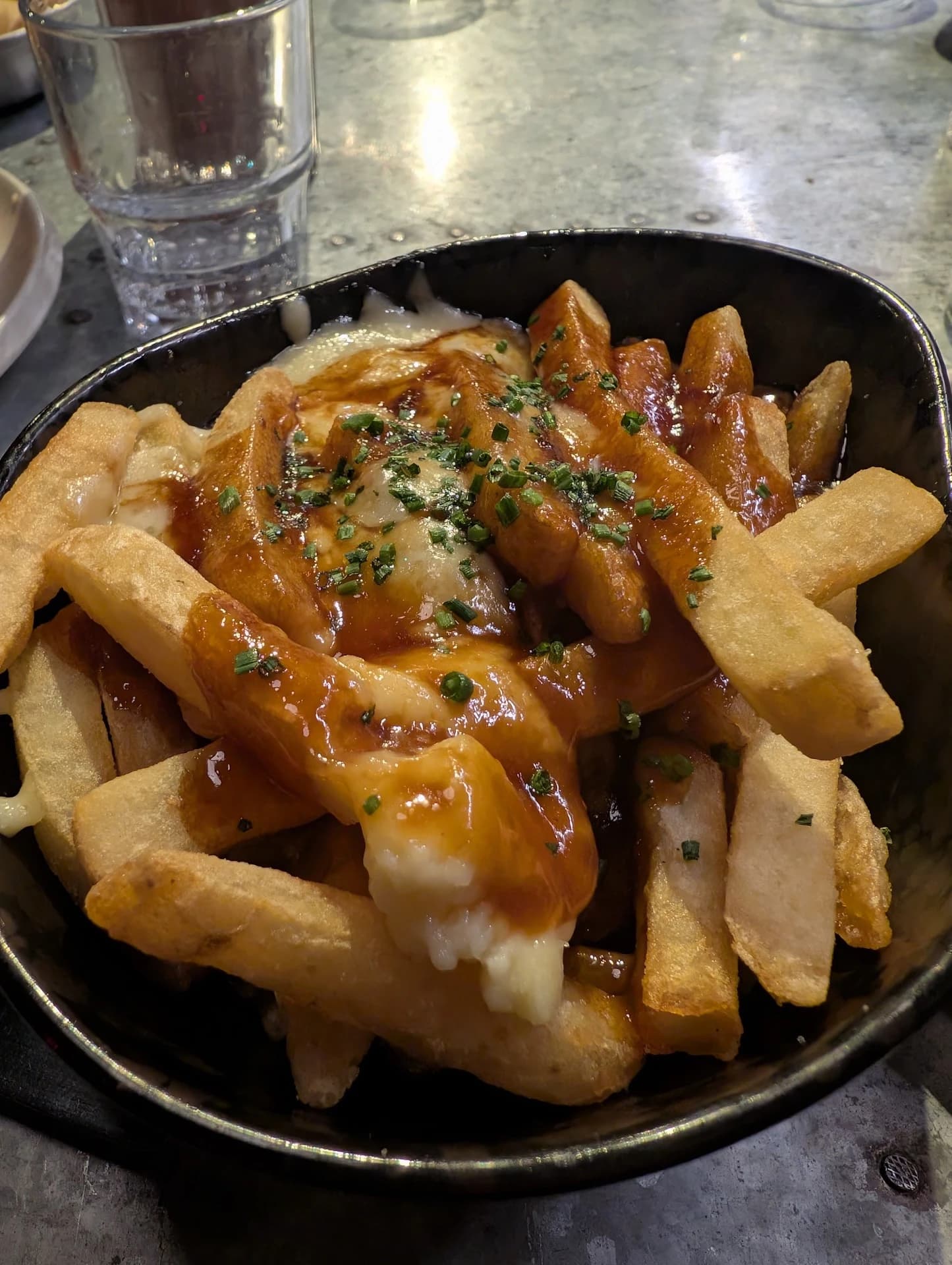Loaded Fries — before