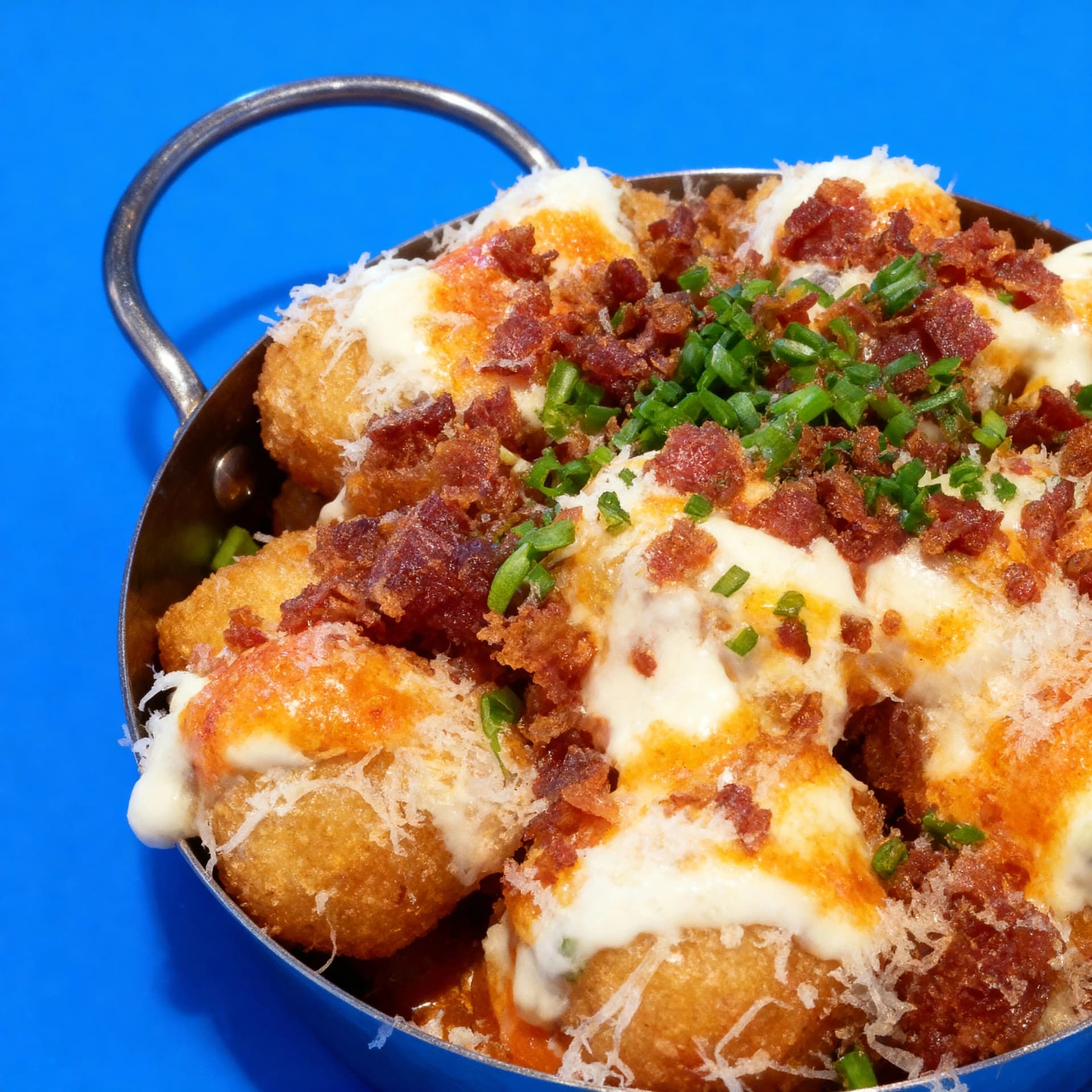 Loaded Tater Tots — after delivery optimisation