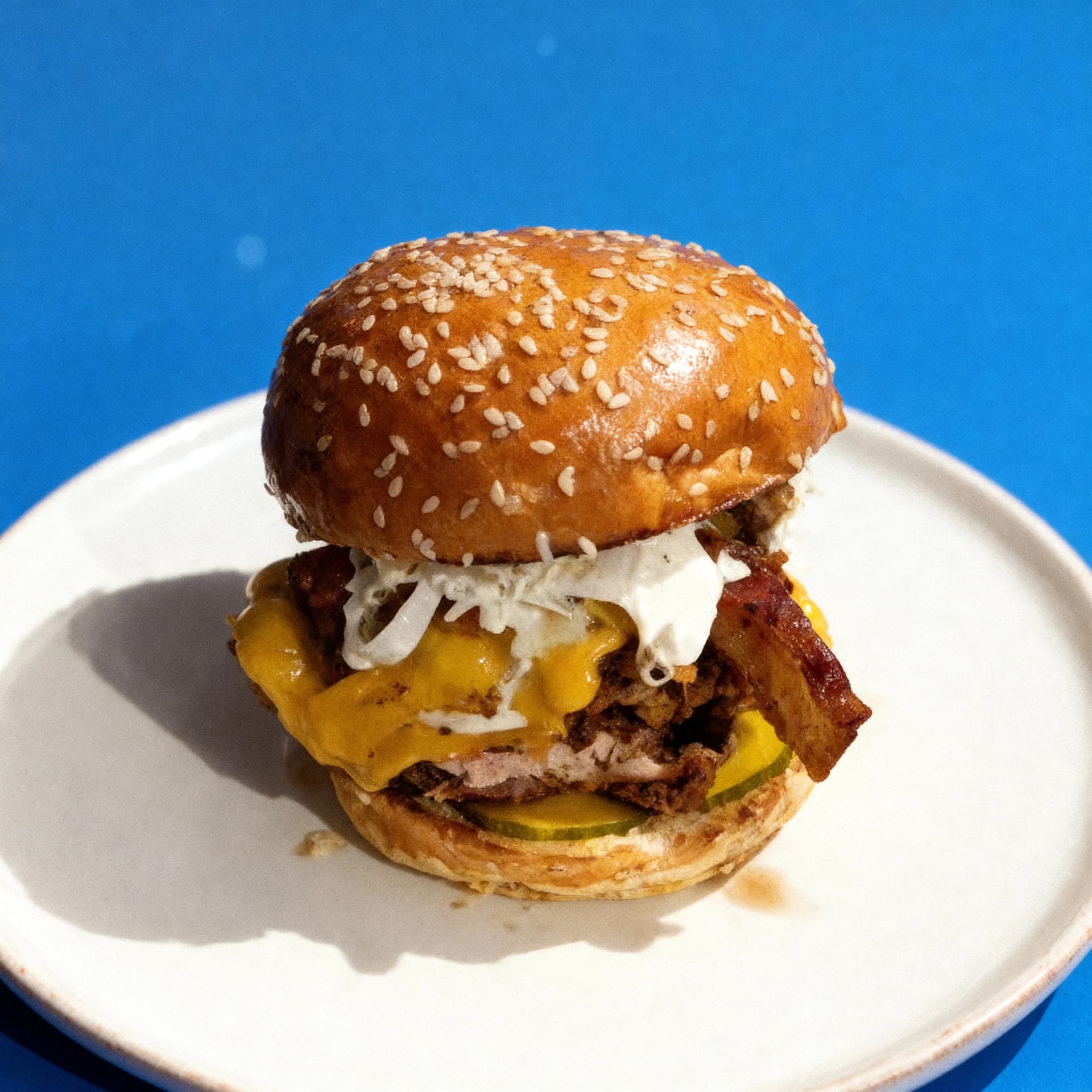 Double Cheeseburger — after delivery optimisation