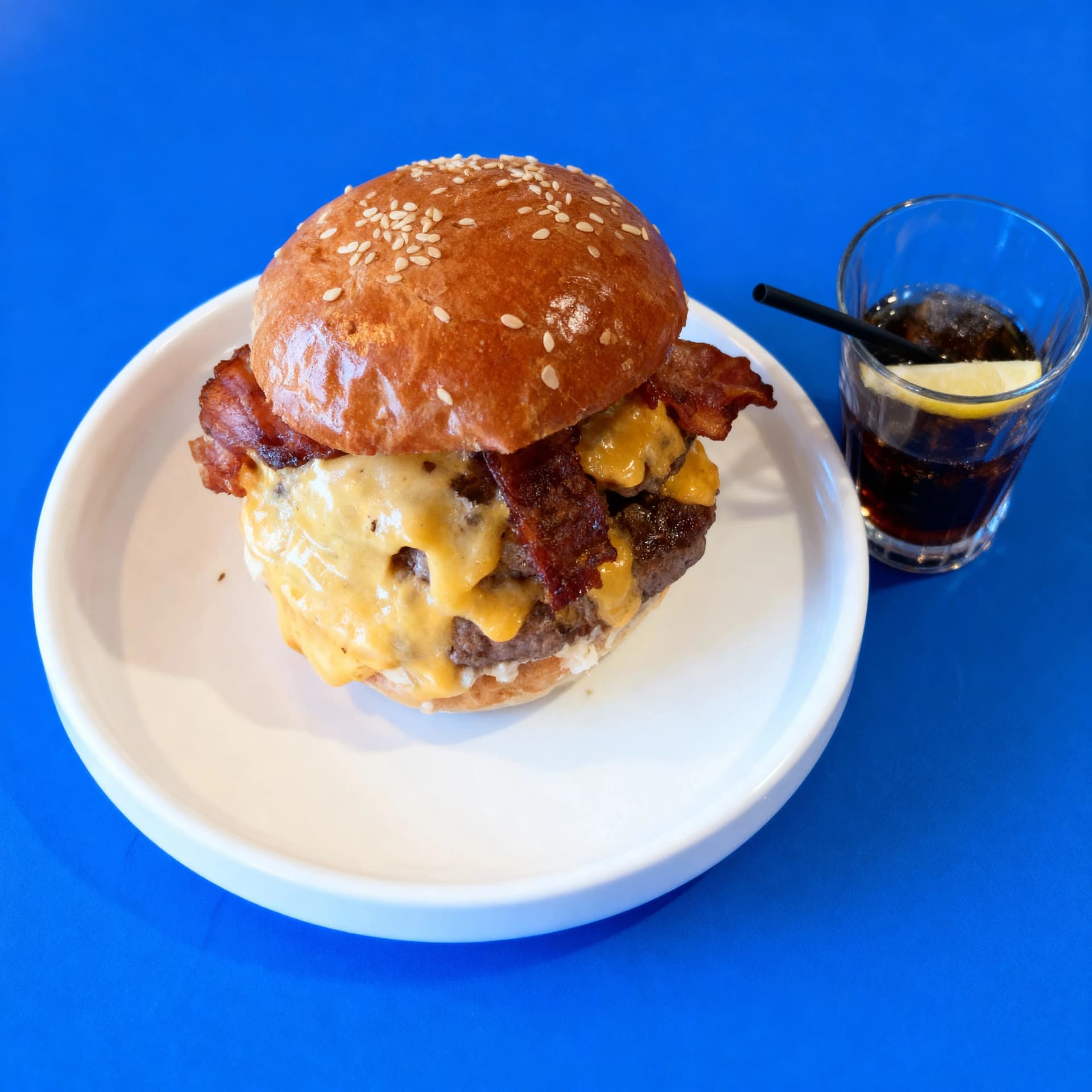 Bacon Cheeseburger — after delivery optimisation