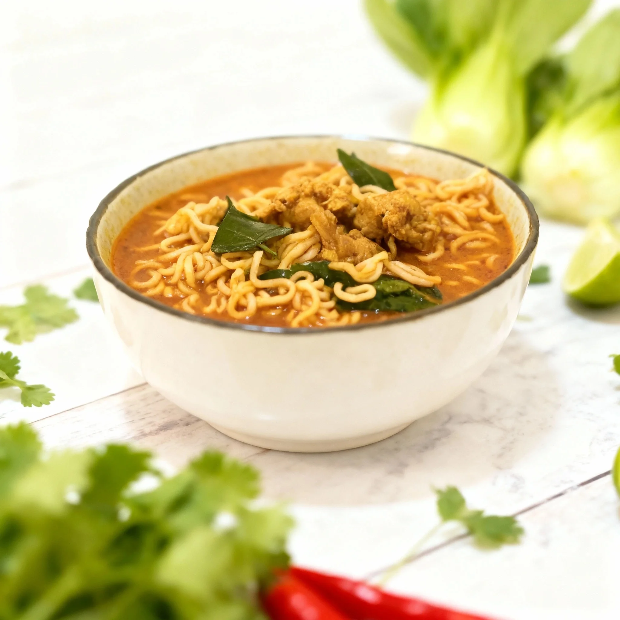 Bright & Airy Close-Up food photography style by MenuPhotoAI - Light, intimate styling with soft lighting and shallow focus
